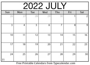 free printable calendars 2022 type calendar