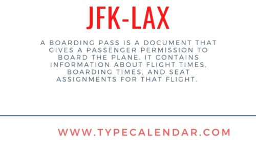 Free Printable Real & Fake Boarding Pass Templates [PDF, Word]