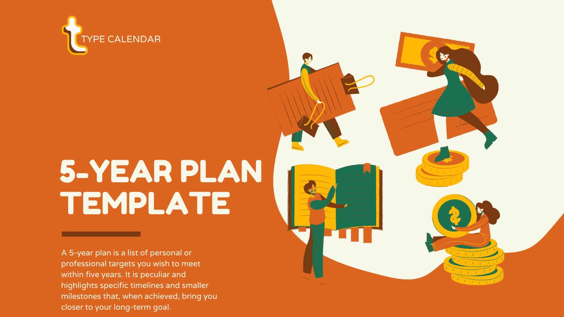 Free Printable 5 Year Plan Templates PDF Word How To Make