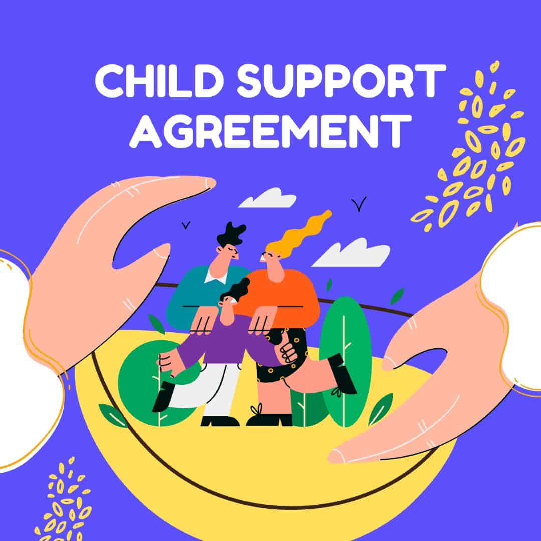 Free Child Support Agreement Form Templates Examples