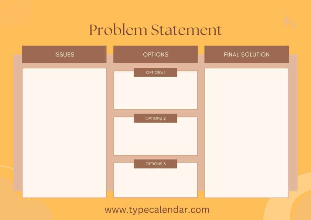 Free Printable Problem Statement Templates [PPT, Excel] Project, Business