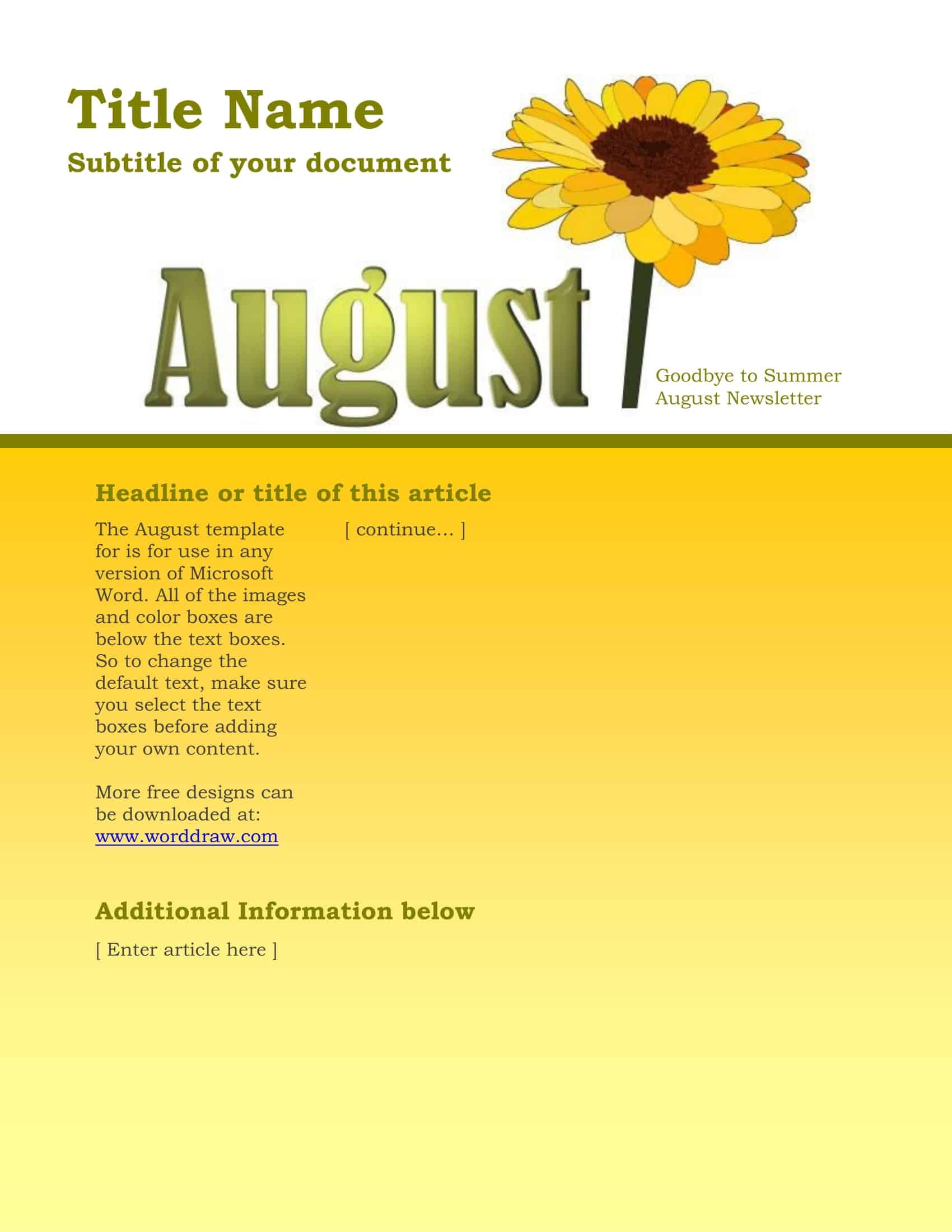 church newsletter template church newsletter template