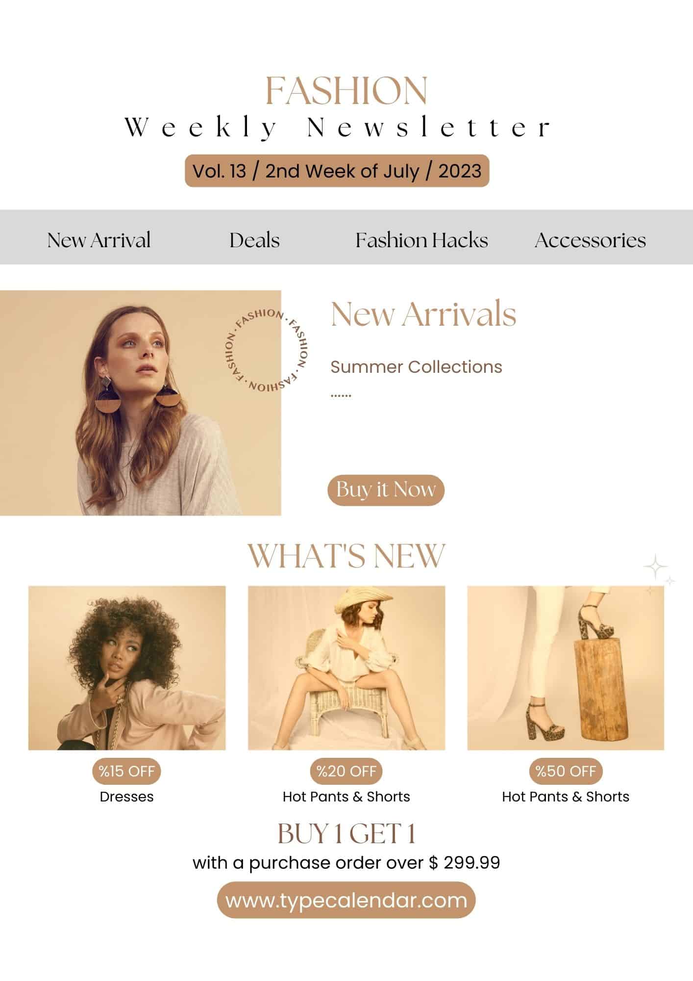 free fashion newsletter template free fashion newsletter template