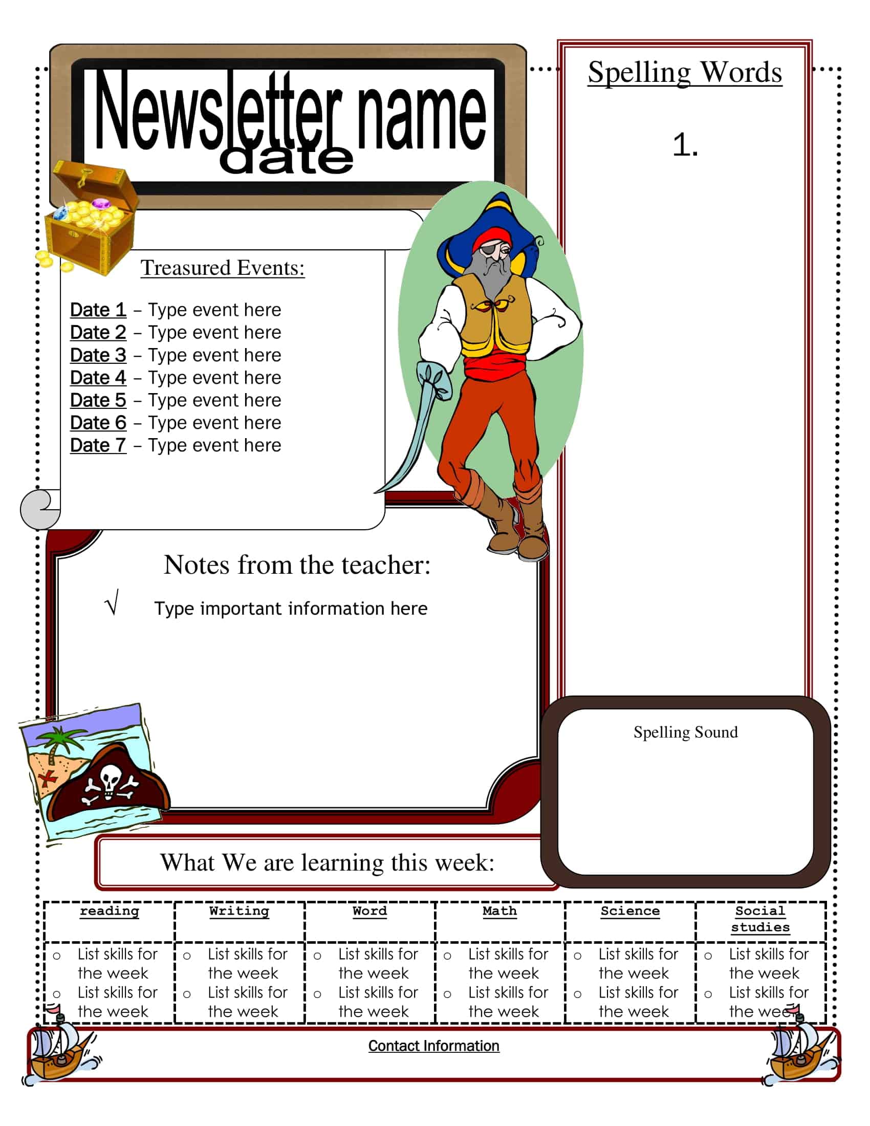 internal newsletter template internal newsletter template