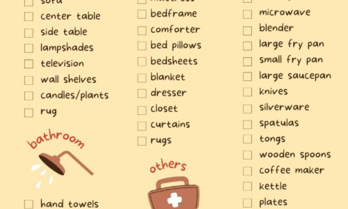 Free Printable Apartment Checklist Templates [Excel, PDF, Word]