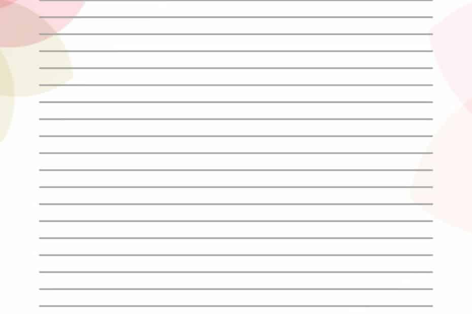 Lined Paper