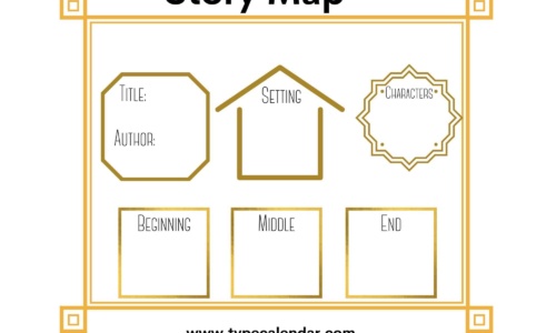 Free Printable Story Map Templates [Excel, PDF] 1st, 2nd, 5th Grade