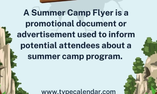 Free Printable Summer Camp Flyer (Templates & Brochures) +Ideas