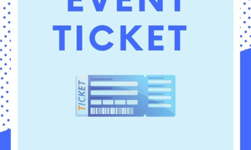 Free Printable Event Ticket Templates [PDF, Word] Blank Editable