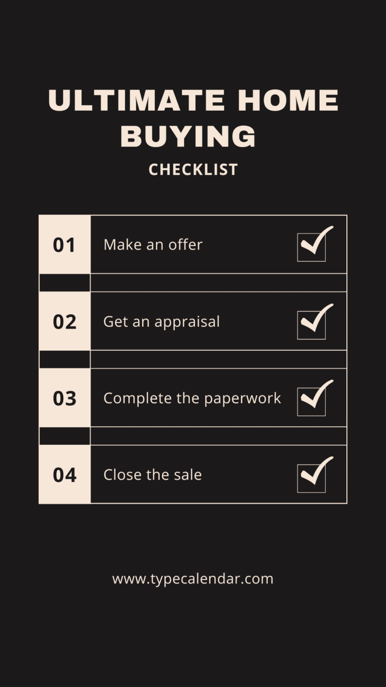 The Ultimate Home Buying Checklist: Don’t Make a Move Without It