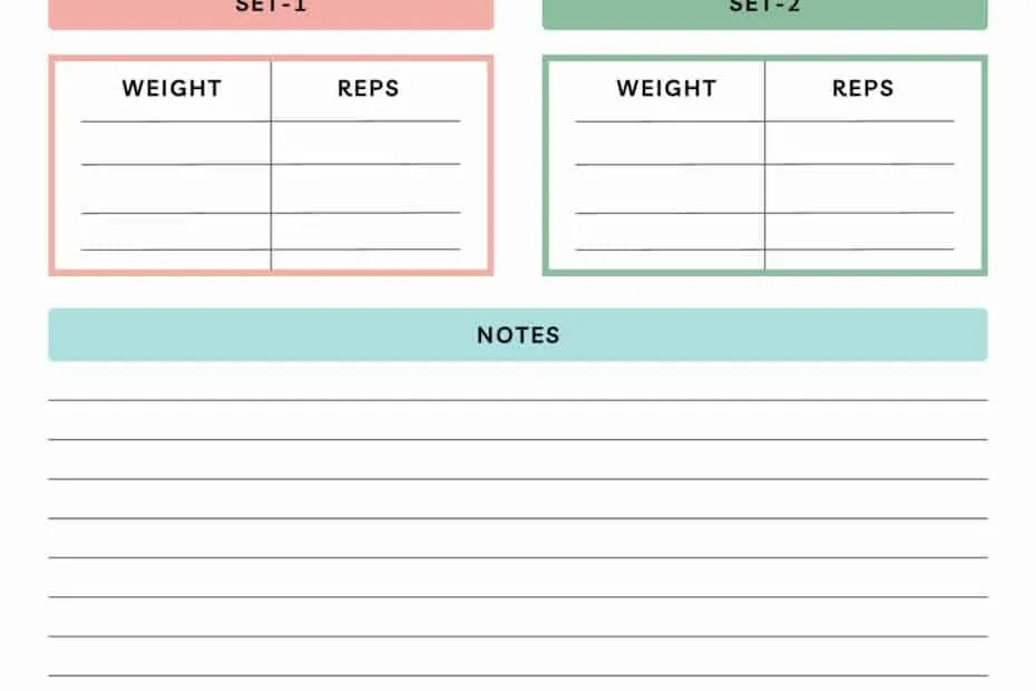Workout Log