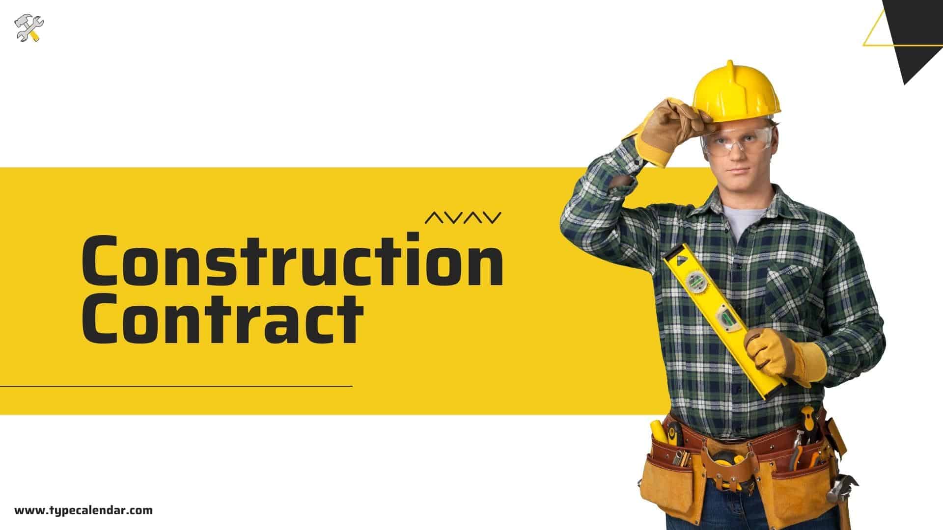 Free Printable Construction Contract Template [PDF & Word] Sample