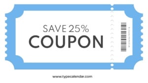 Free Printable Coupon Templates [Word, PDF]