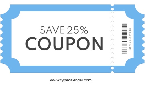 Free Printable Coupon Templates [Word, PDF]