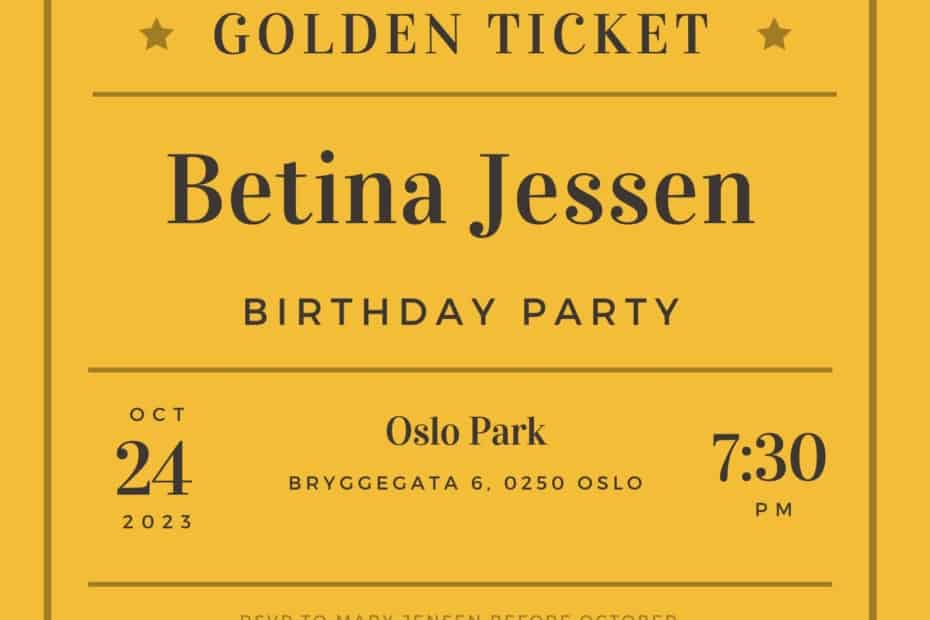 Golden Ticket