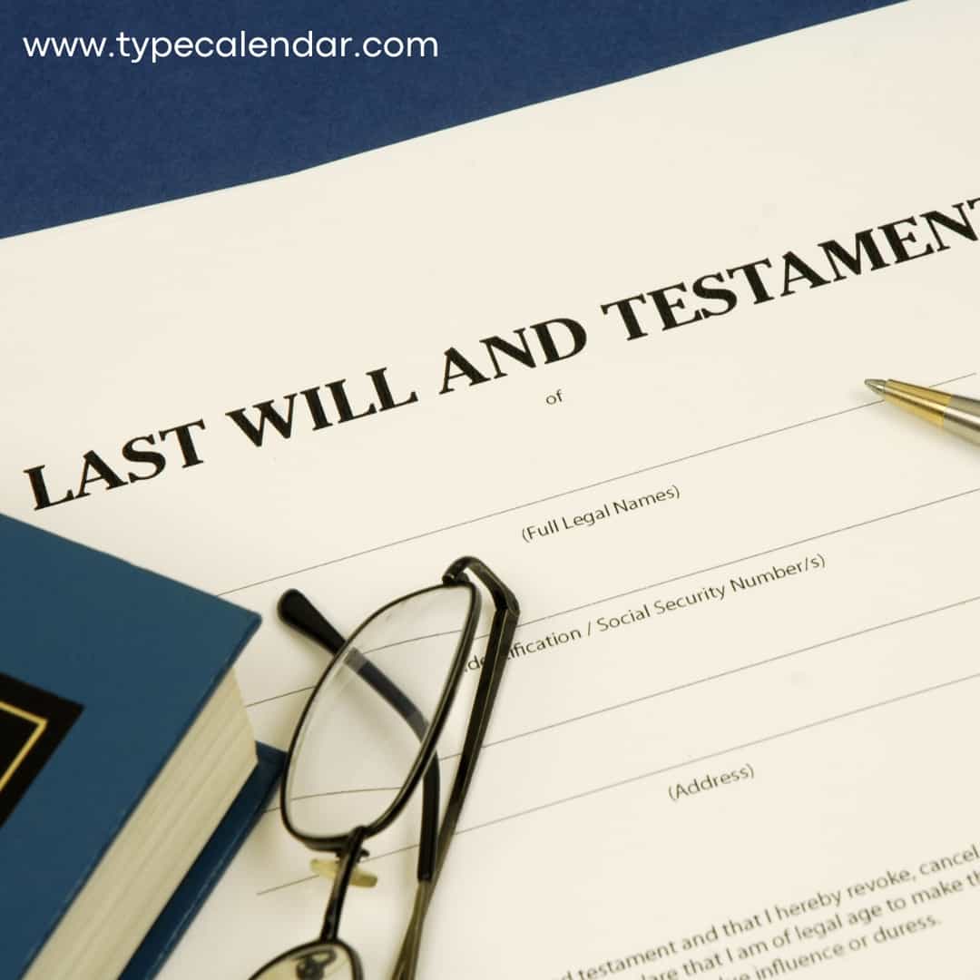 Get Your Printable Last Will And Testament Template Now [PDF]