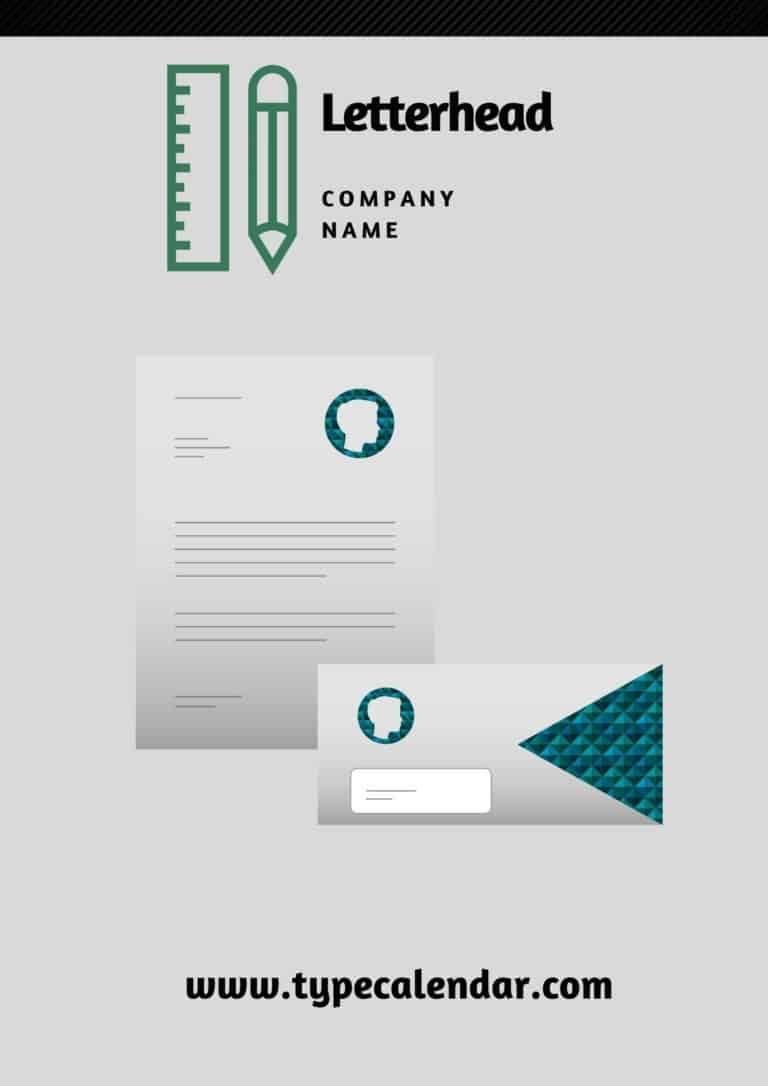 Free Printable Letterhead Templates [Word, PDF] Blank Sample