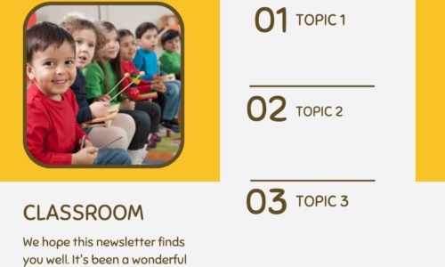 Free Printable Preschool Newsletter Templates [PDF, Word] Parent