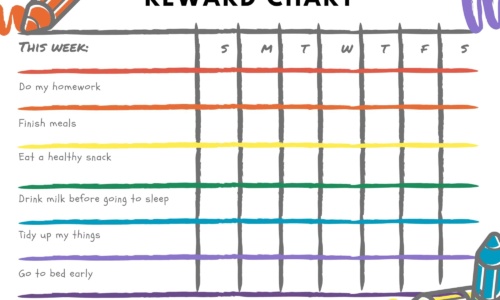 Free Printable Reward Chart Templates [Word, PDF] Teachers