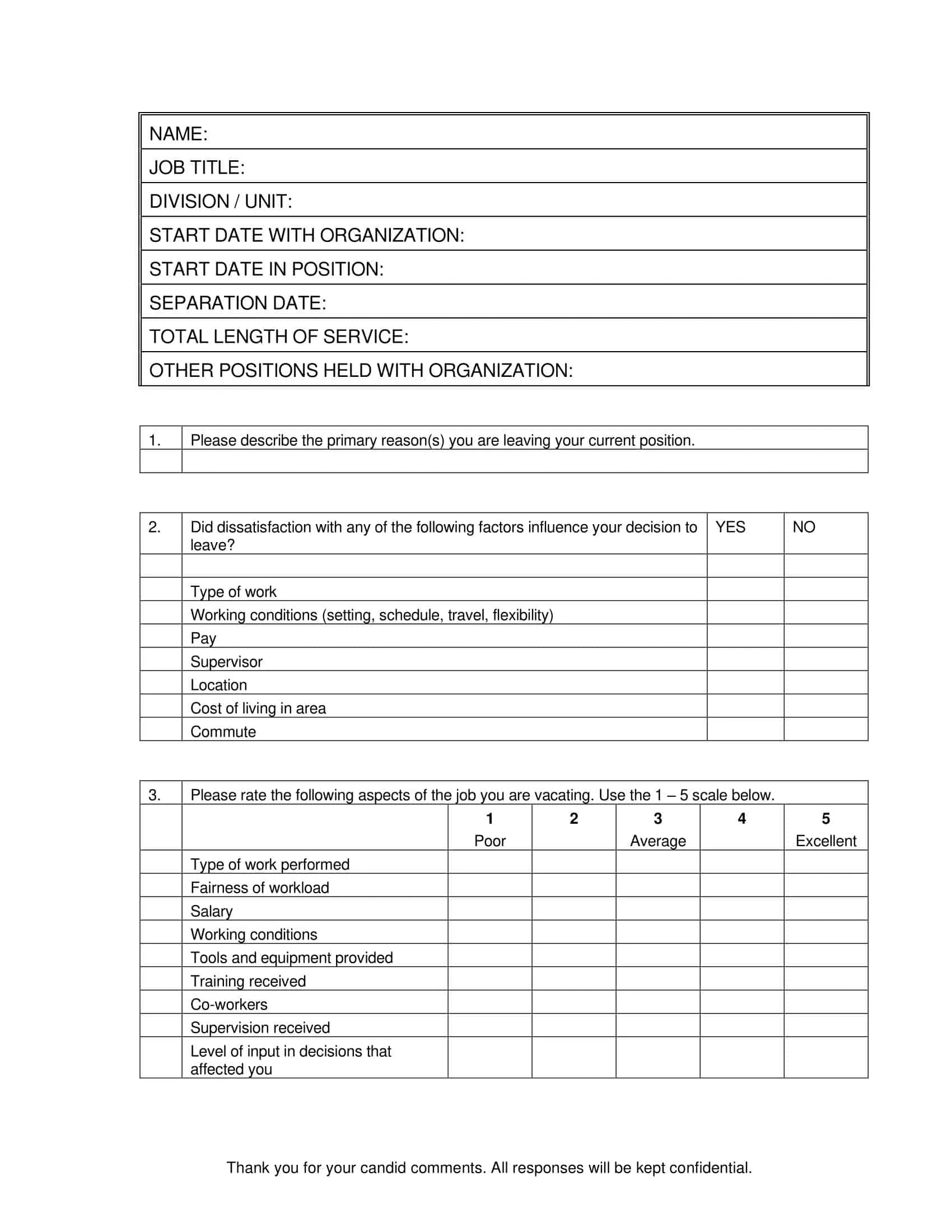 exit interviews questions exit interviews questions