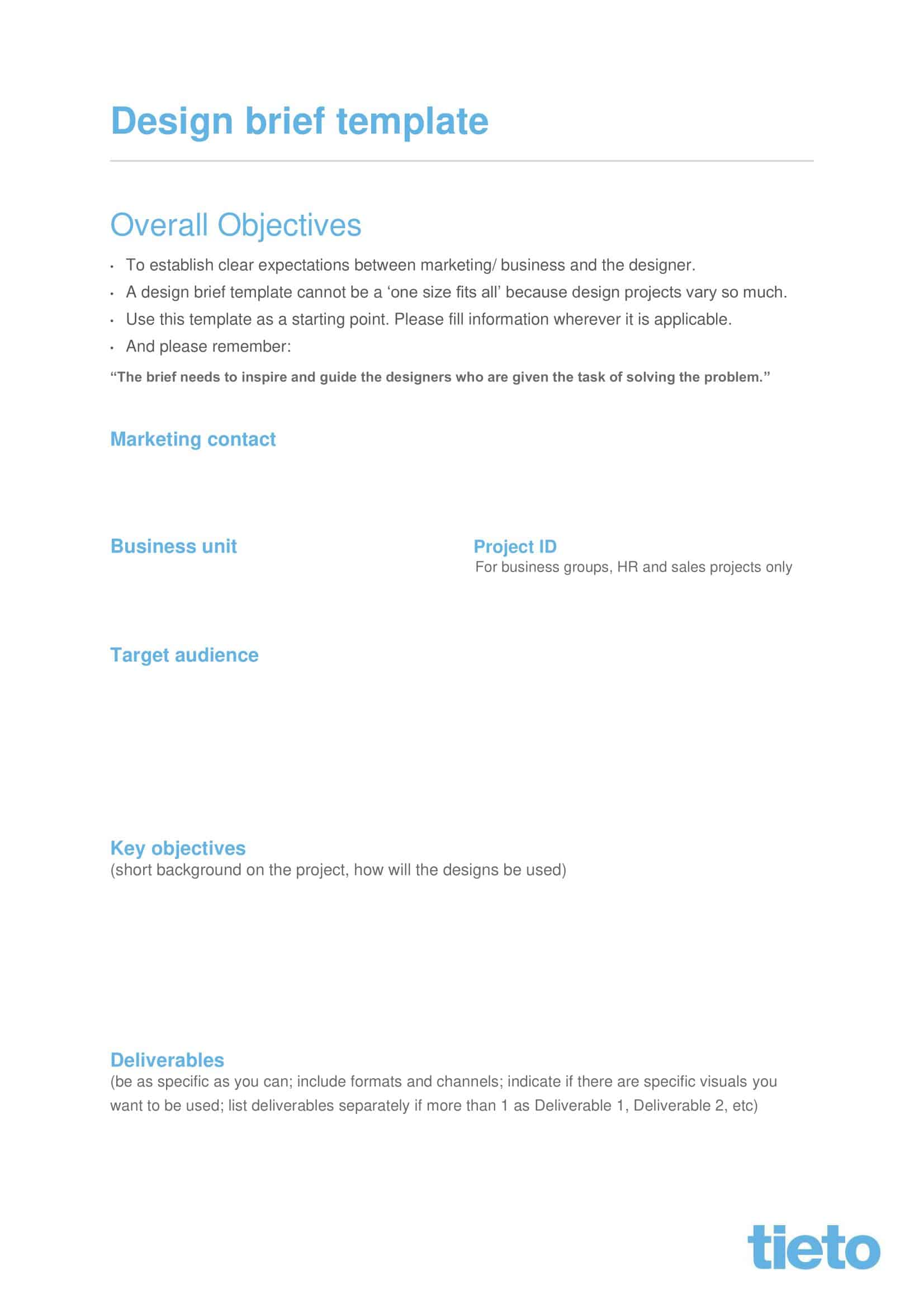 graphic design creative brief graphic design creative brief