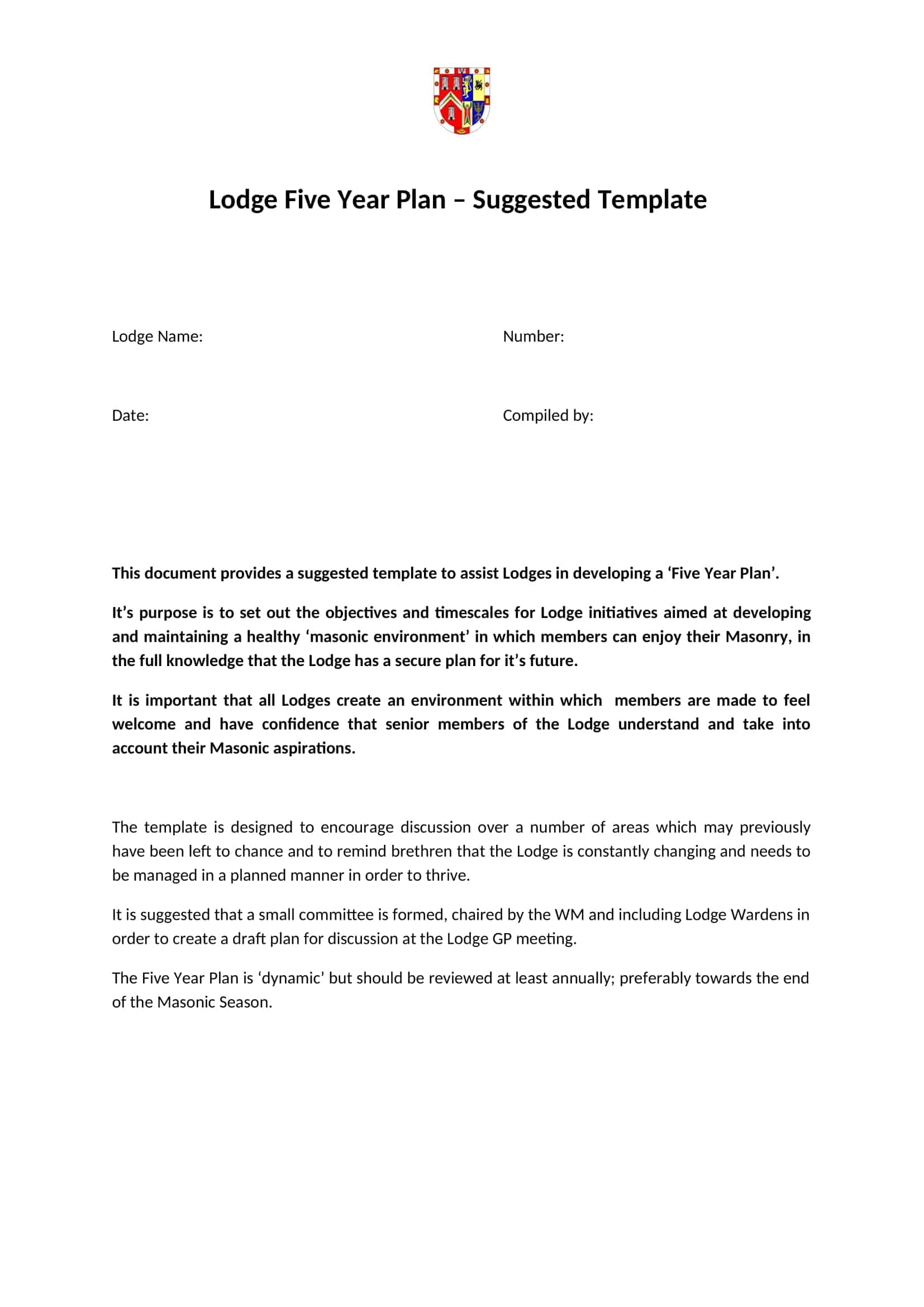 5 year plan 5 year plan