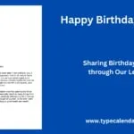 Happy Birthday Letter