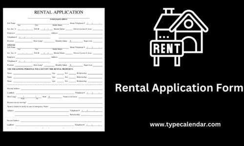 Free Printable Rental Application Form Templates [Word, PDF] Simple