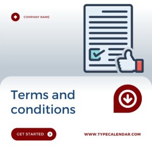 Free Printable Terms And Conditions Template [Protect Your Business]