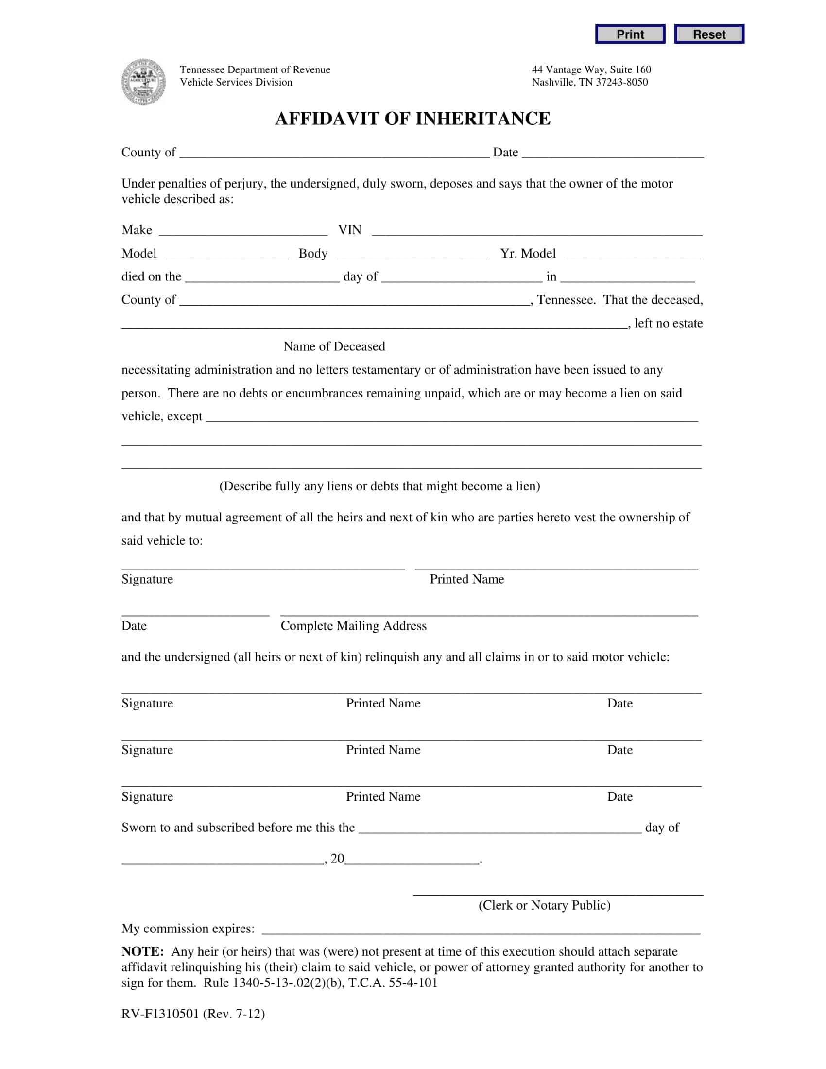 affidavit support form affidavit support form