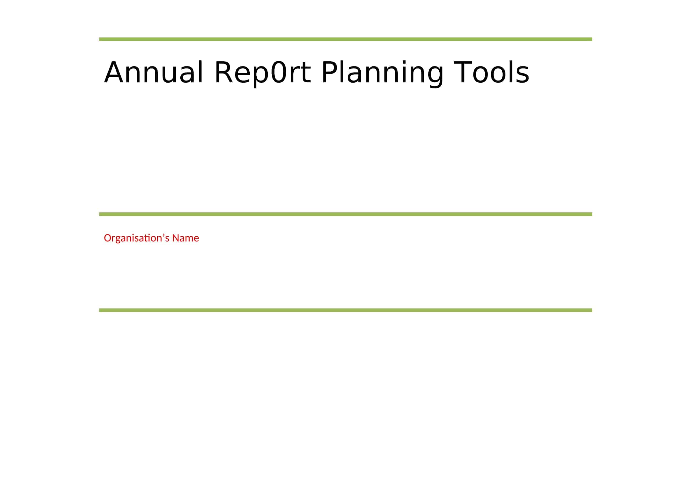 annual reports annual reports