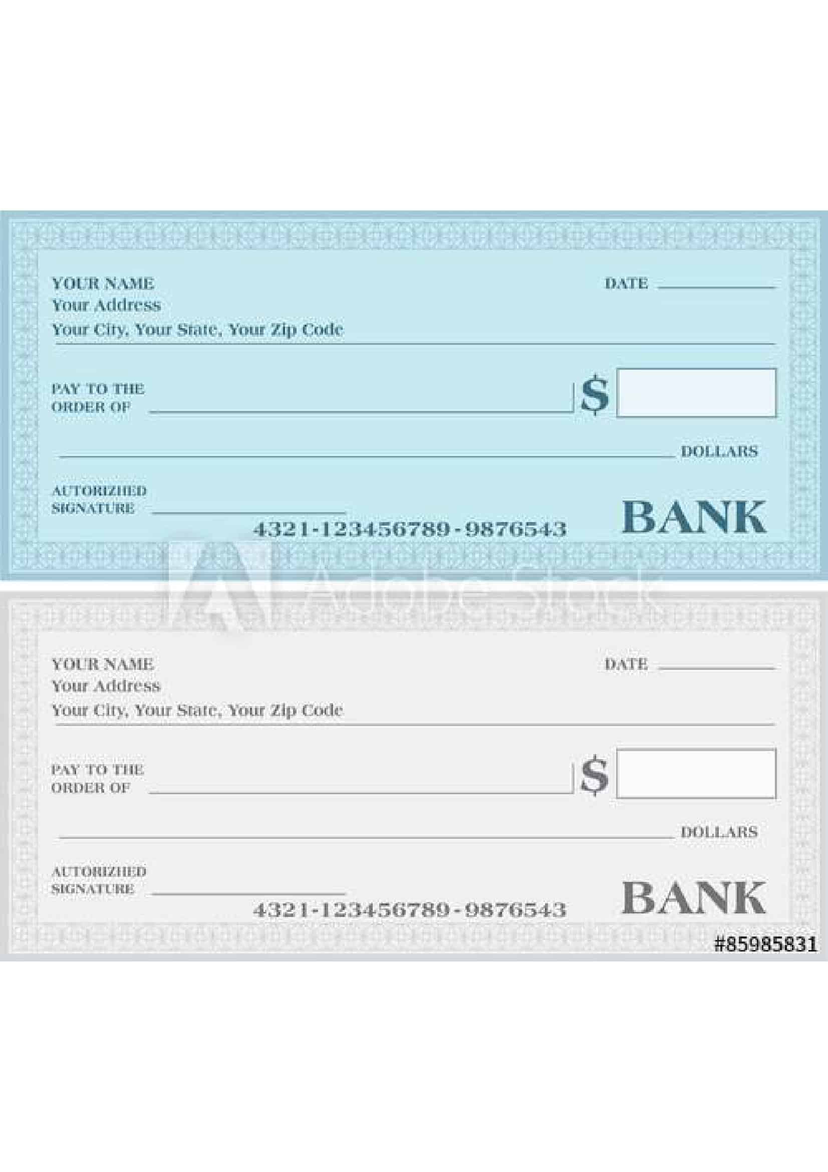 Excel Check Template Excel Check Template