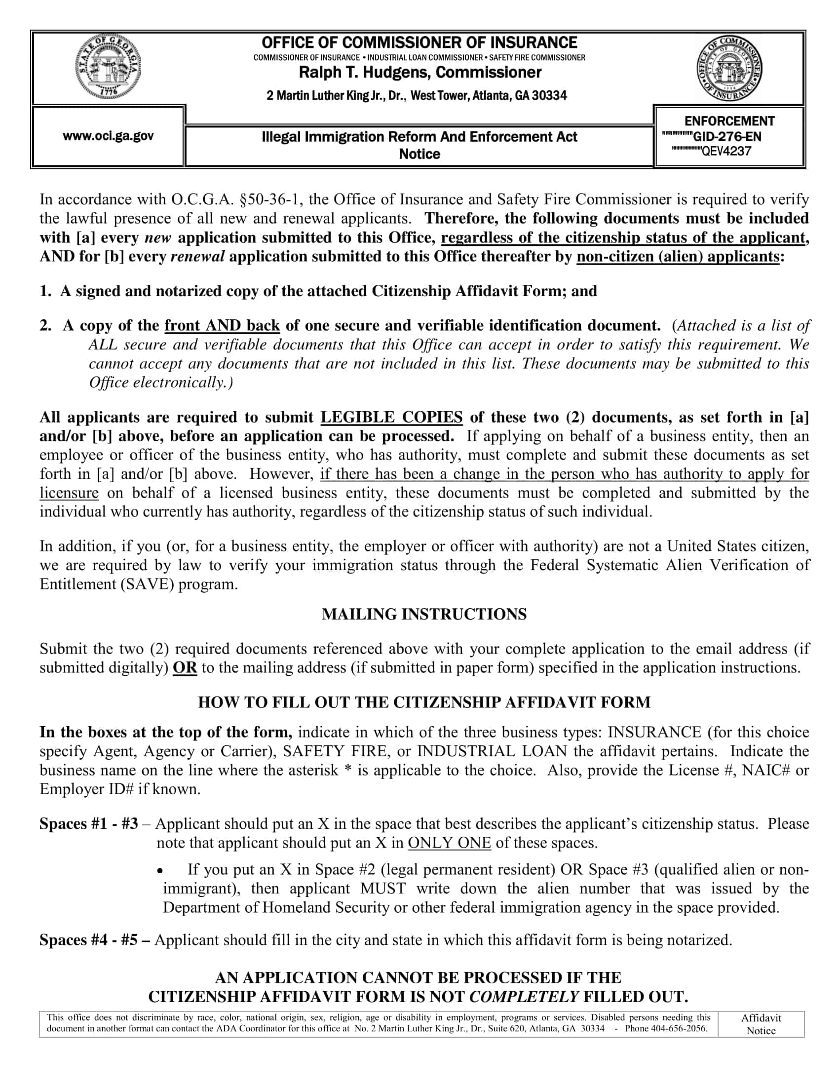 i 134 affidavit of support form i 134 affidavit of support form