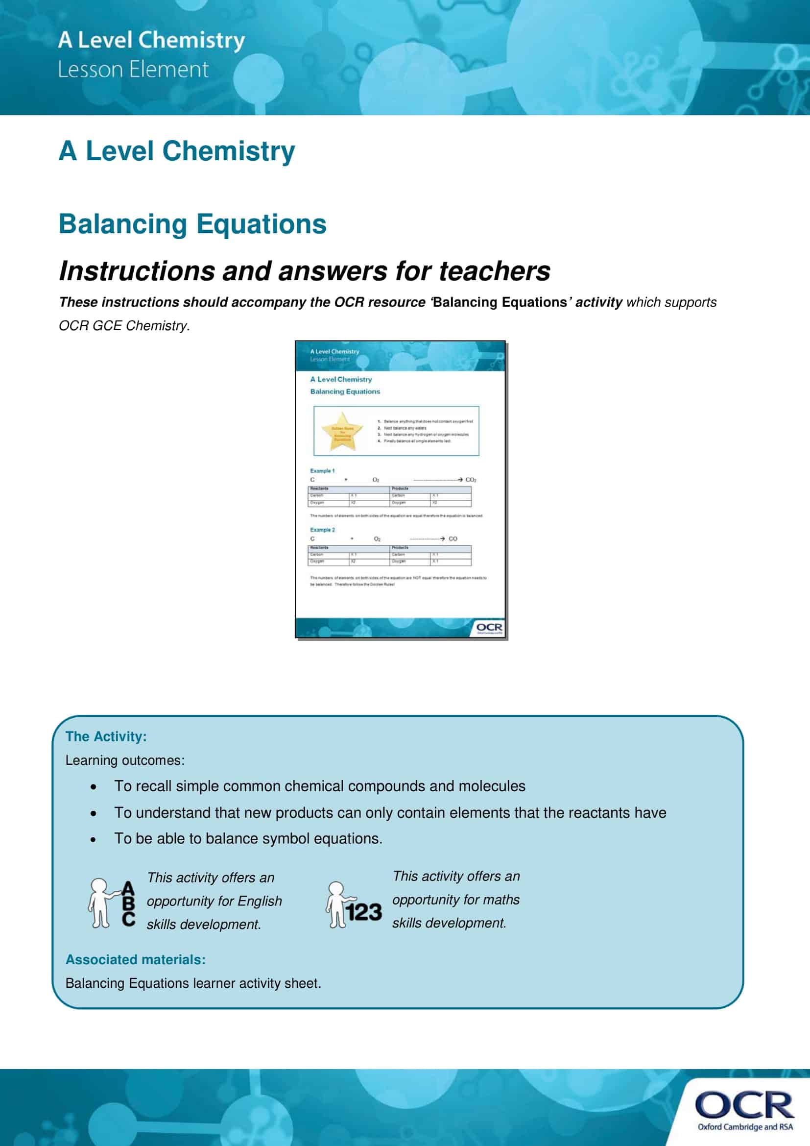 Free Balancing Chemical Equations Worksheet PDF With Answers free-balancing-chemical-equations-worksheet-pdf-with-answers