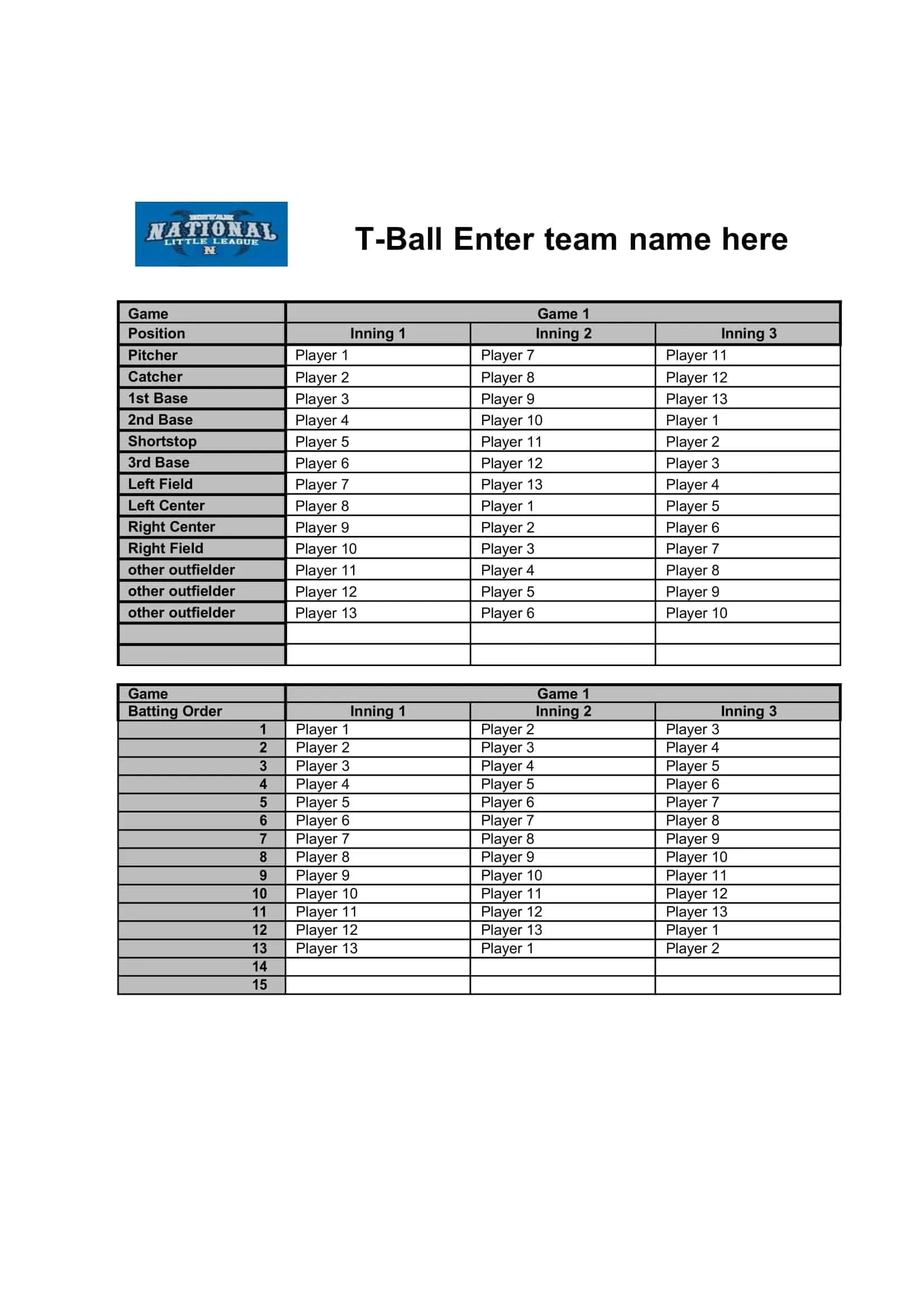 lineup cards baseball lineup cards baseball