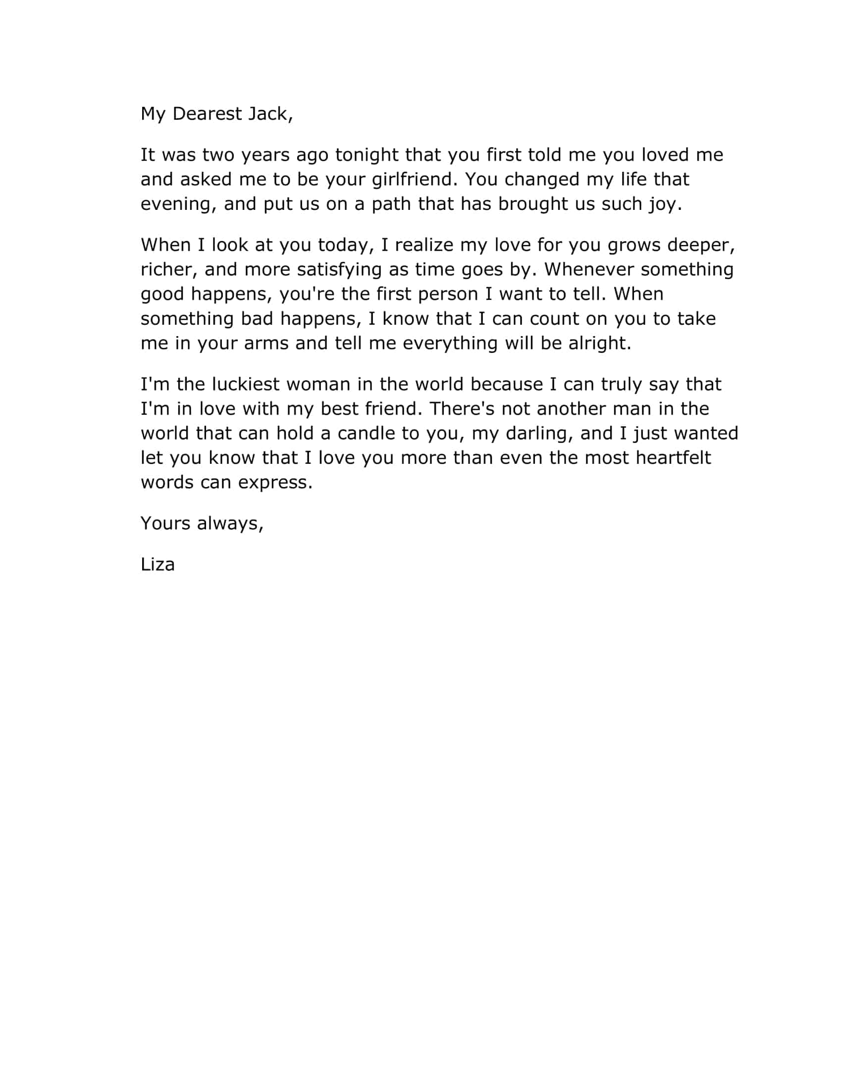 love letter for him love letter for him