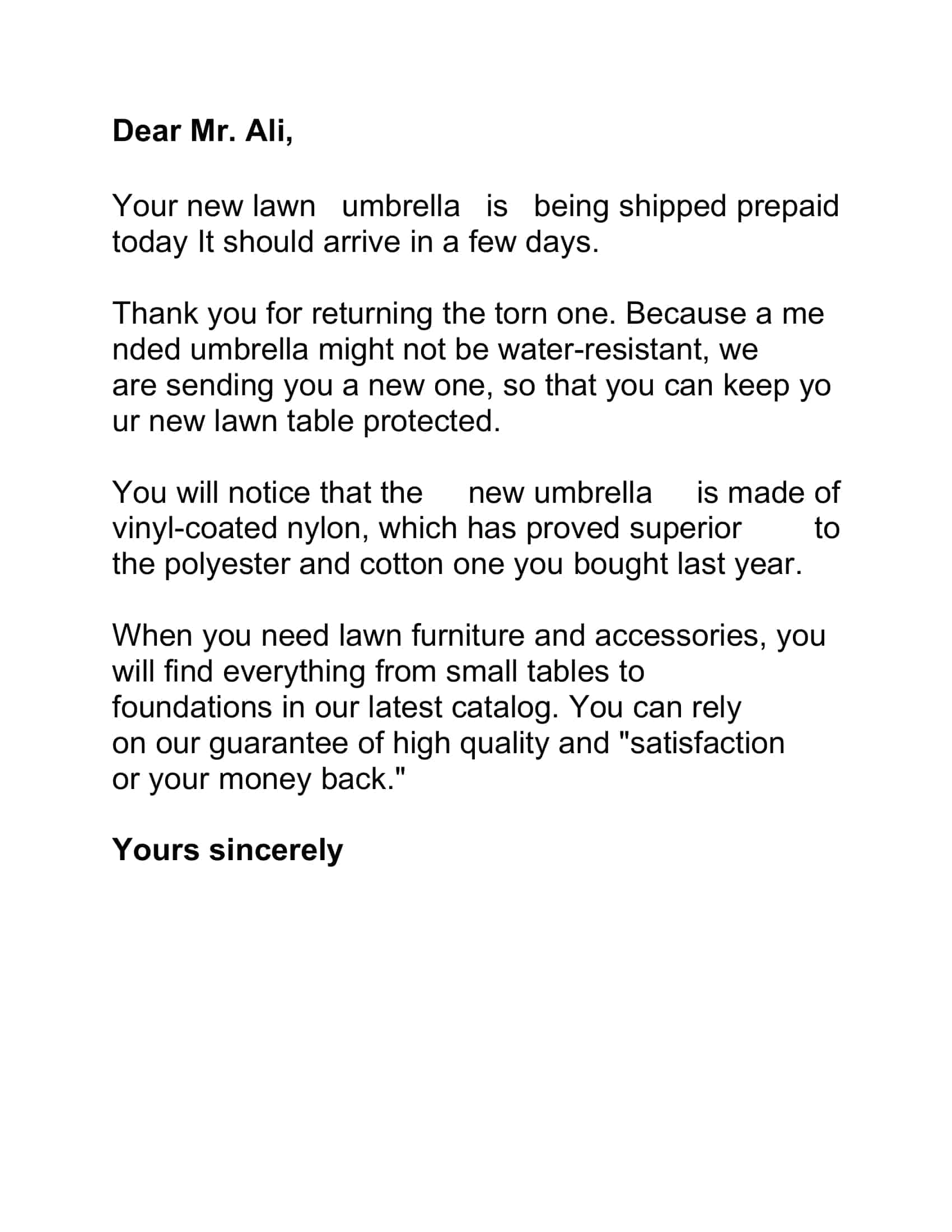 price adjustment letter sample price adjustment letter sample