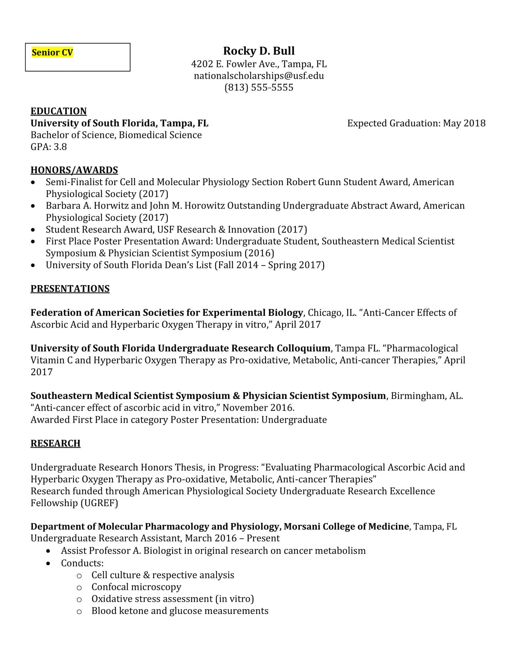resume template for college students resume template for college students