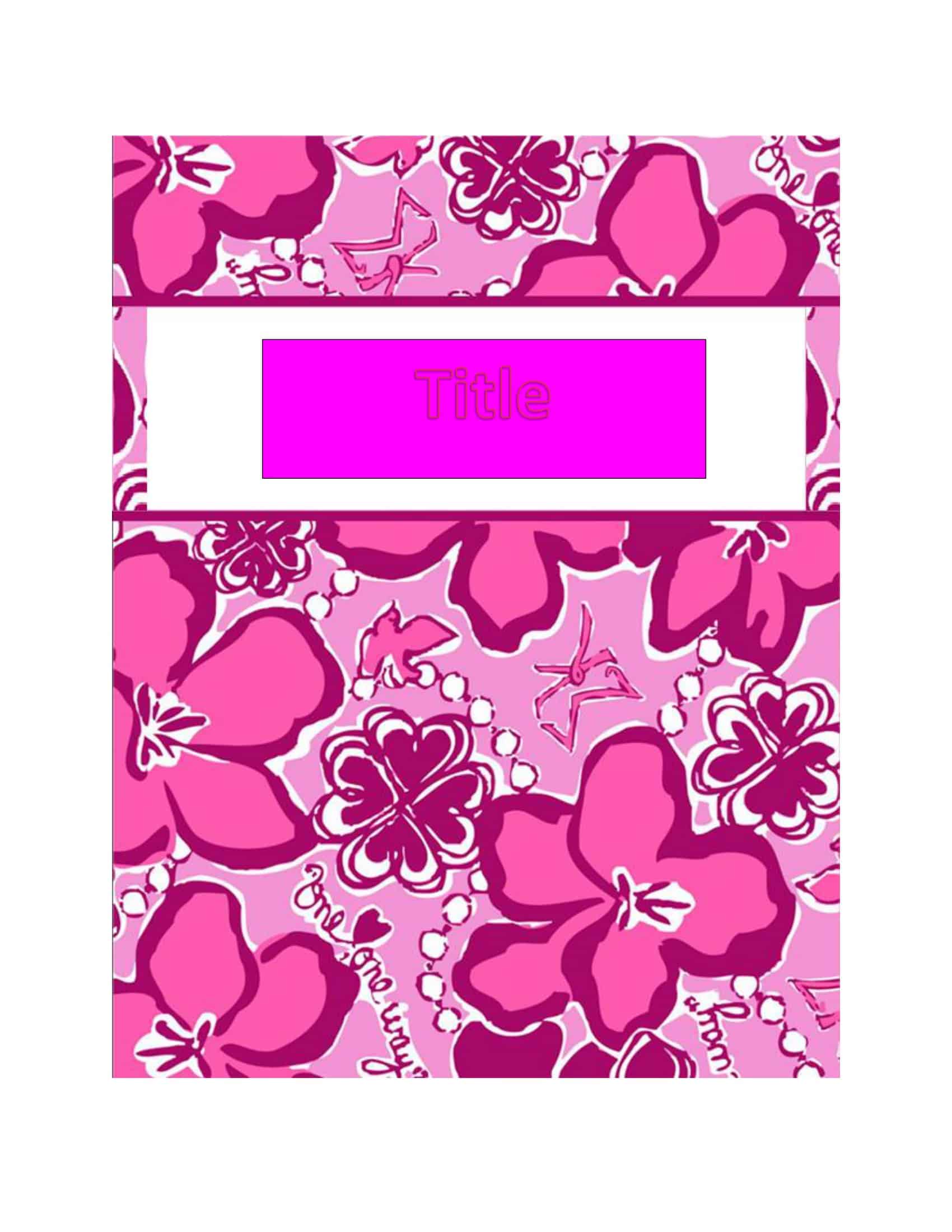 Binder Cover PDF Templates Binder Cover PDF Templates