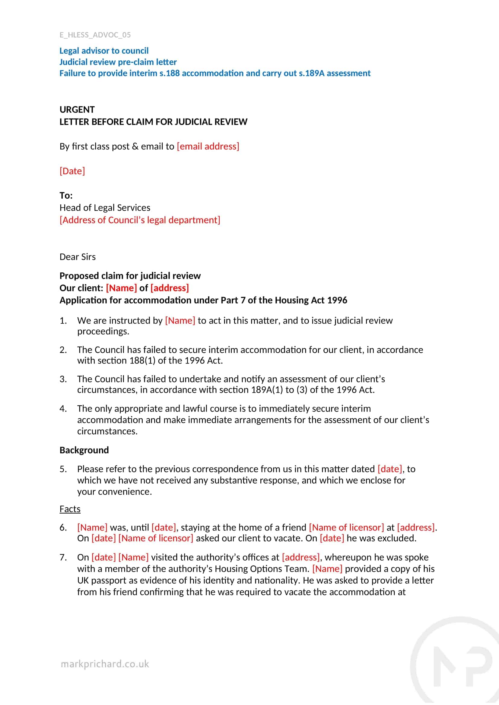 Claim letter format Claim letter format