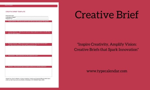 Free Printable Creative Briefing Templates [PDF, Word] Example