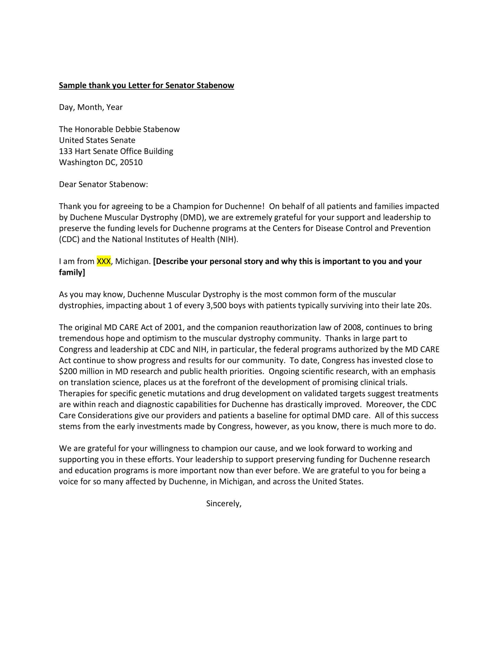 Downloadable Thank You Letter Word Downloadable Thank You Letter Word