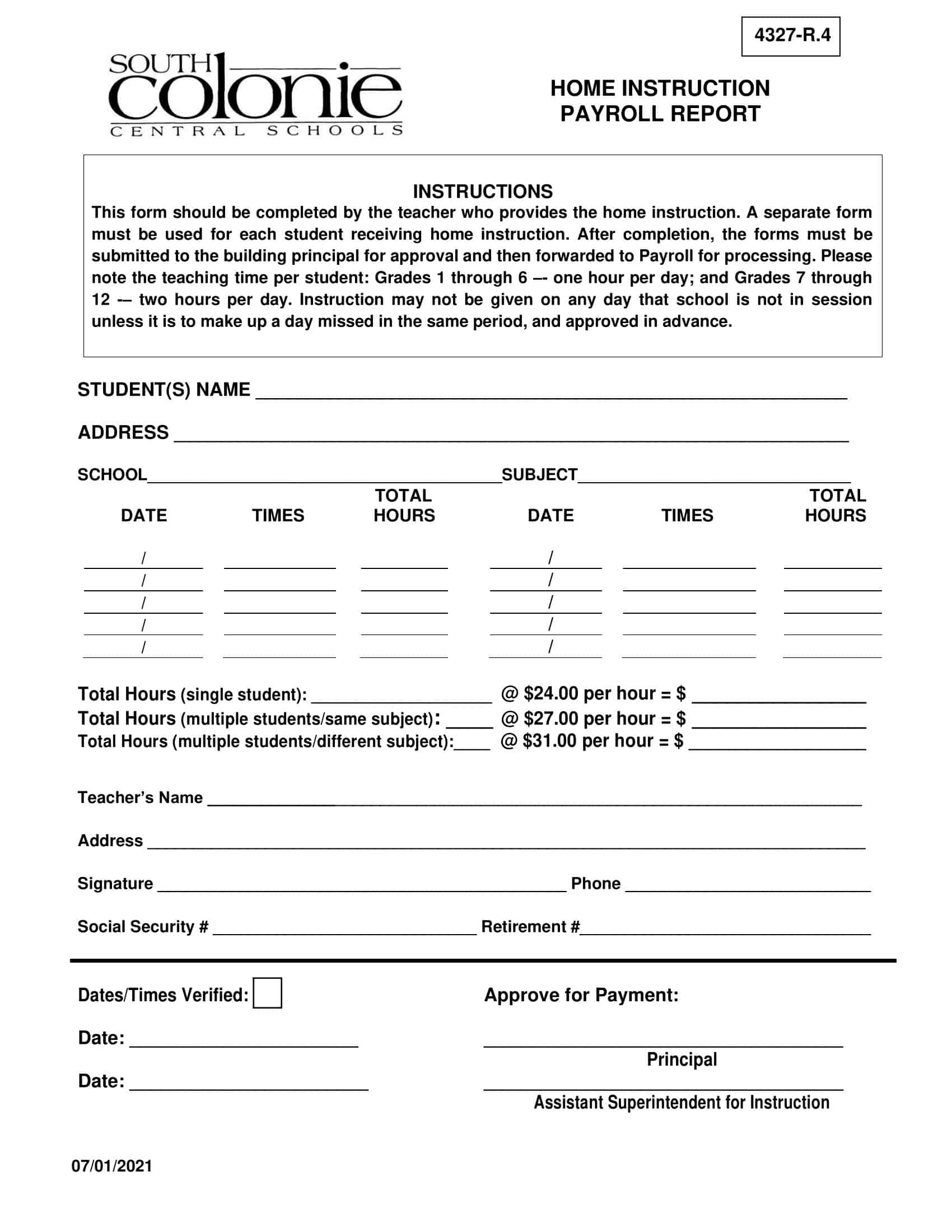 Editable Payroll Report Blank Editable Payroll Report Blank