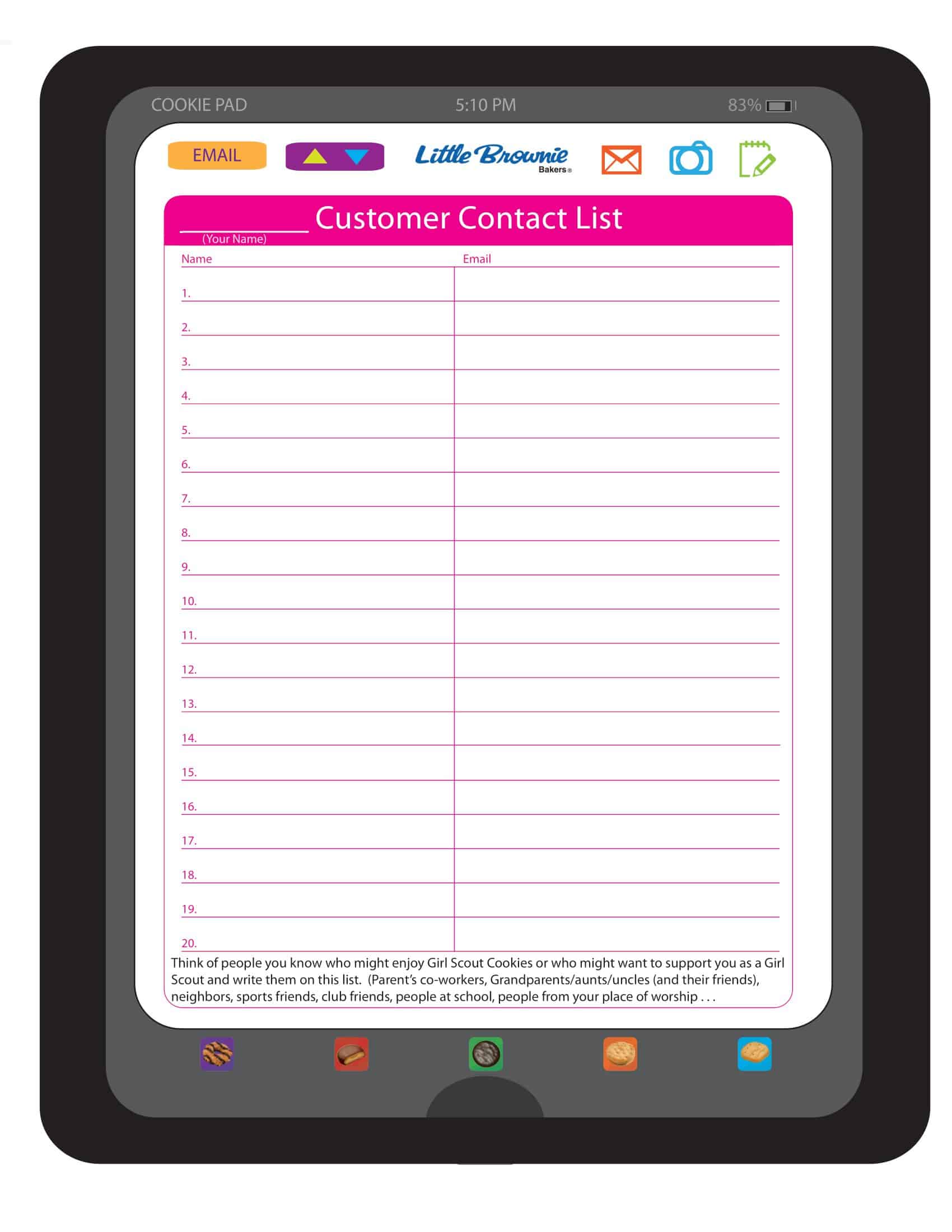 Free Printable Contact List Templates Word Excel PDF Editable Free Printable Contact List Templates Word Excel PDF Editable