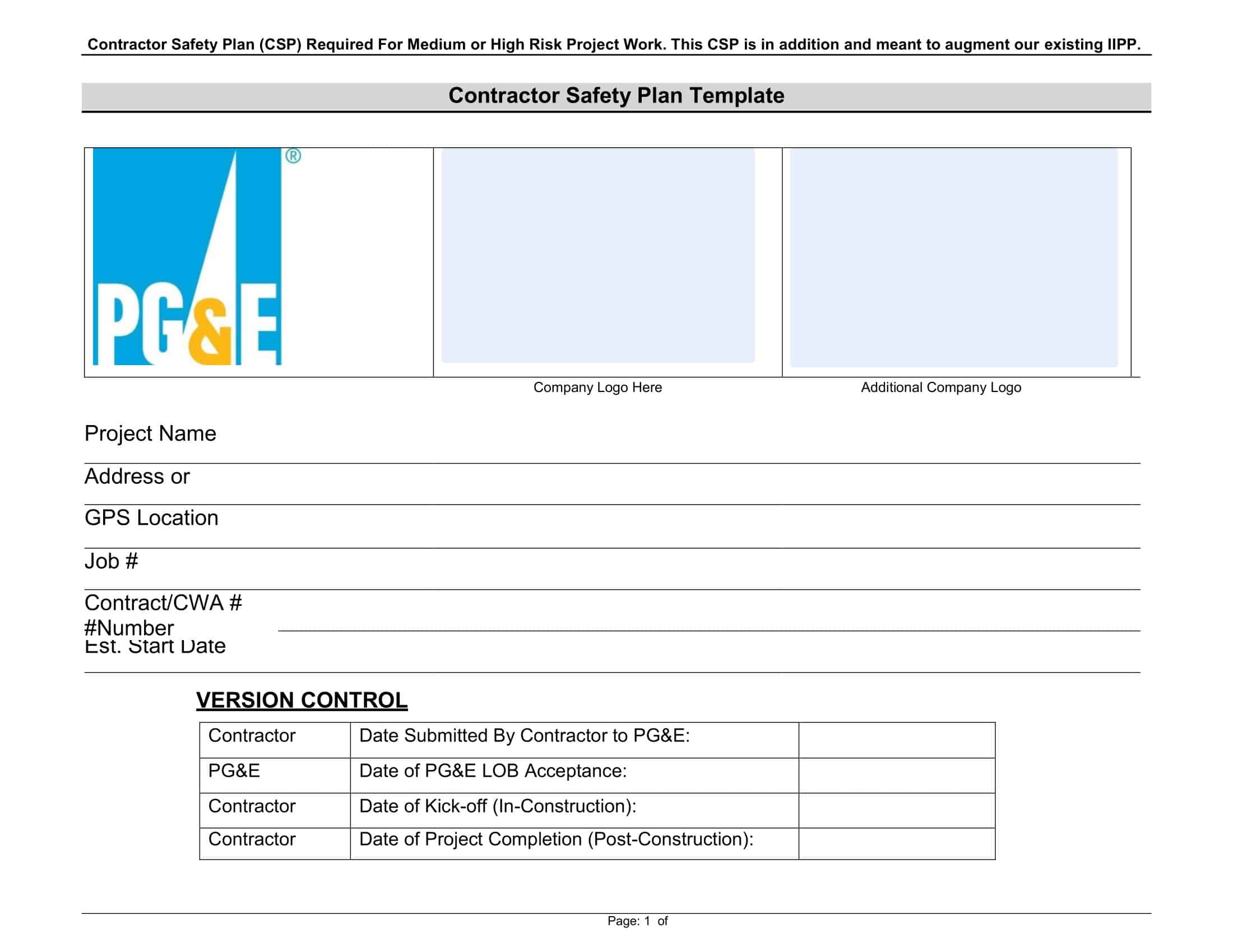 Fill-in-the-blank safety plan Fill-in-the-blank safety plan