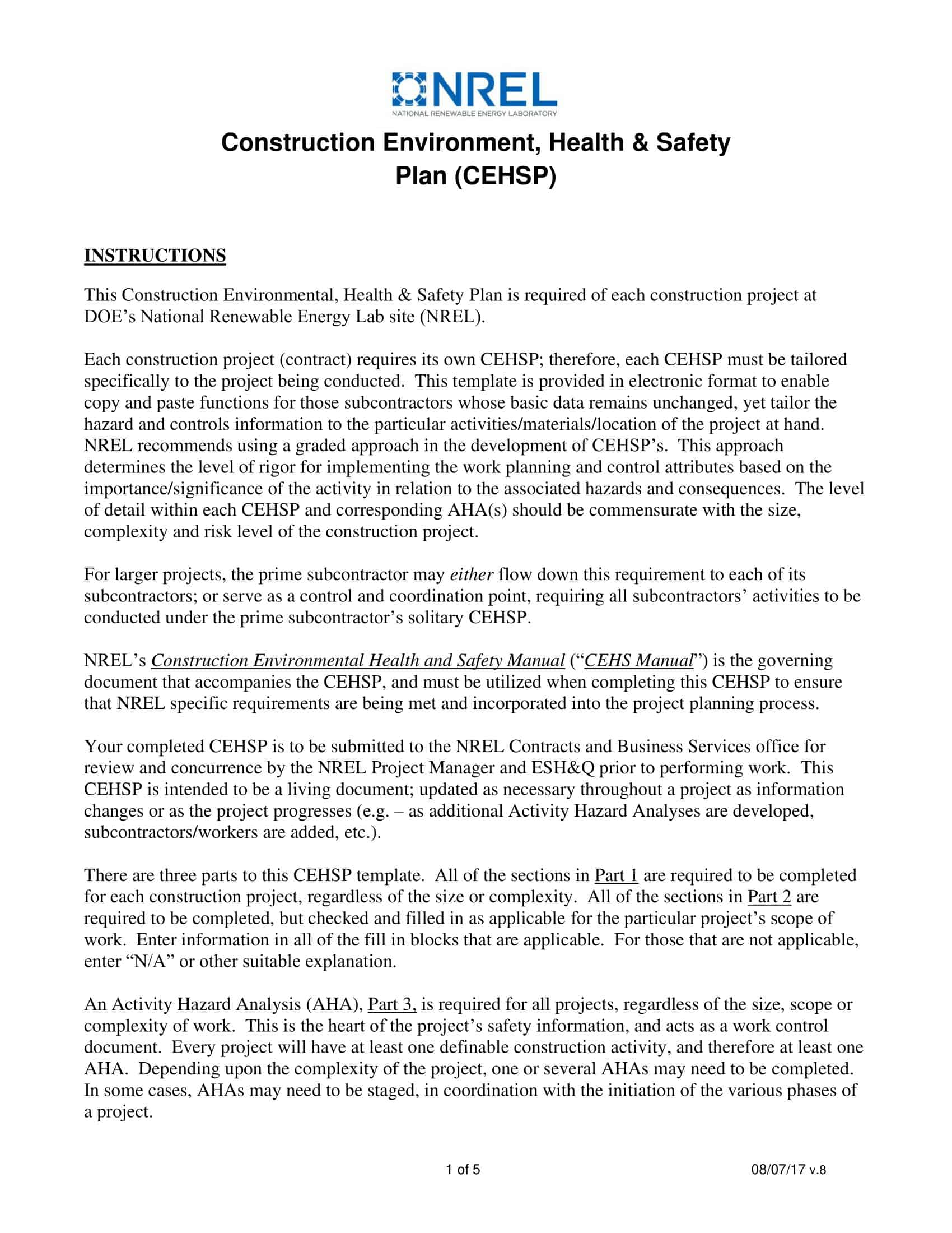 Fillable safety plan in Word Fillable safety plan in Word