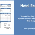 Hotel Receipt