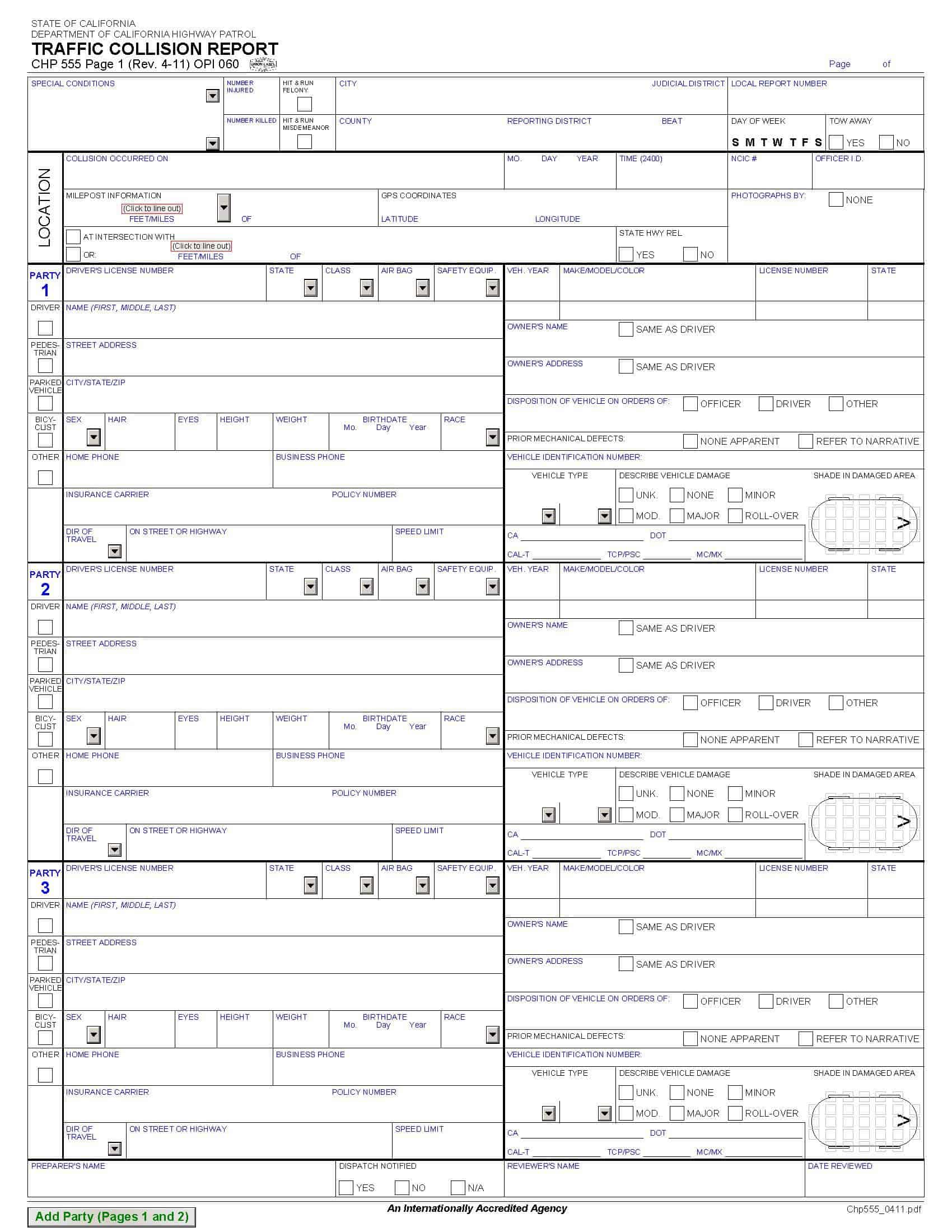 Incident report PDF Incident report PDF