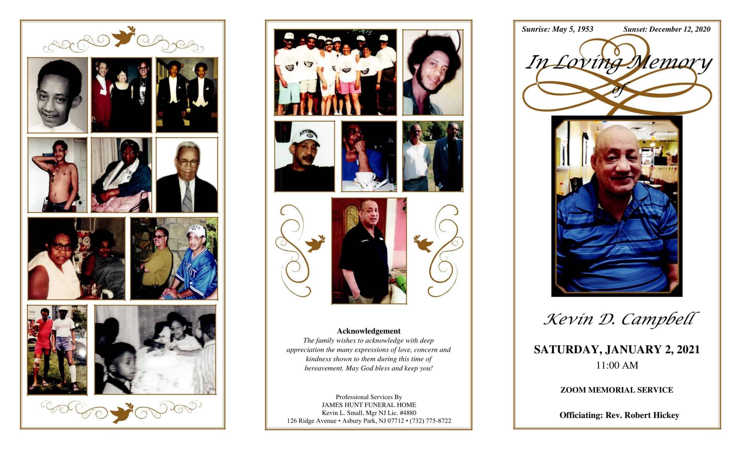 Modern Memorial Card Template Modern Memorial Card Template