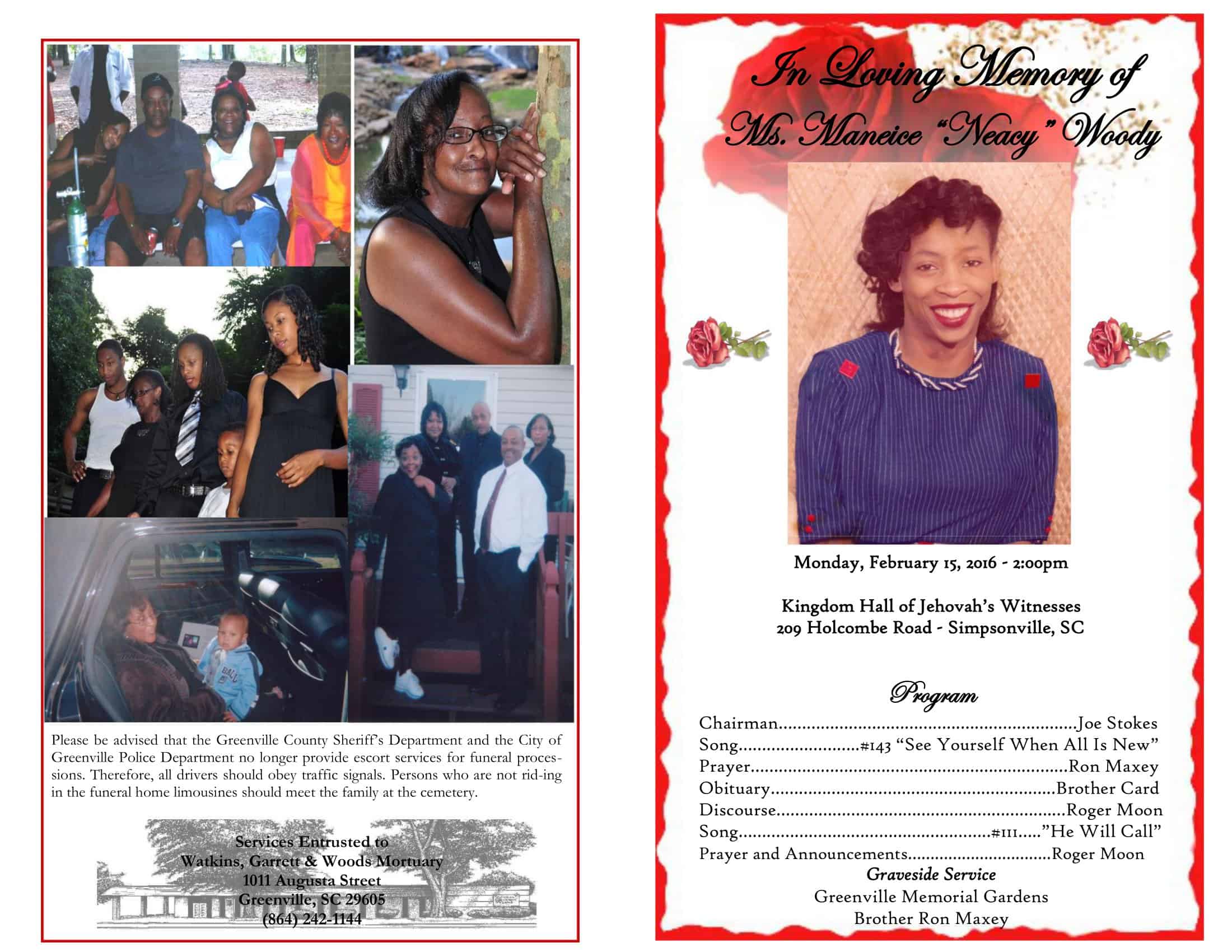 PDF Memorial Card Template Download PDF Memorial Card Template Download